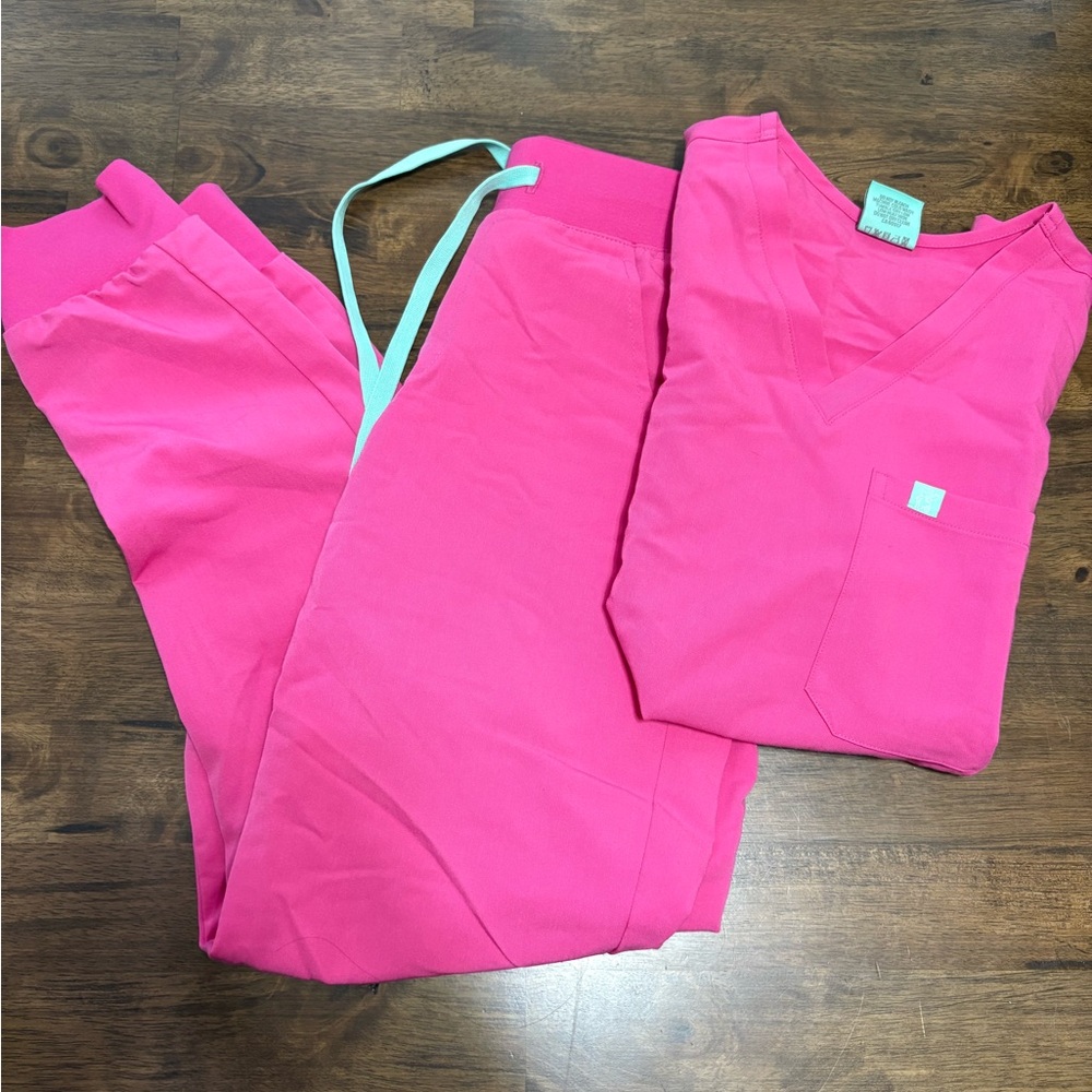 Pink Scrub Set